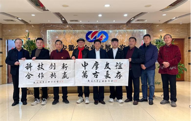 安徽省企业发展研究会与摩洛哥华人华侨安徽商业协会座谈交流