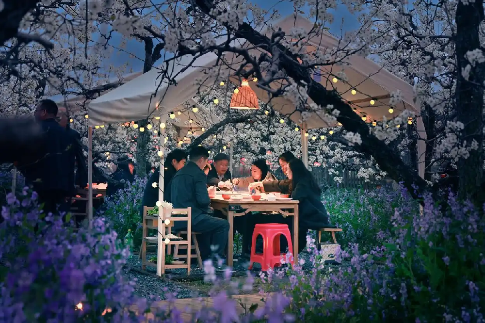 砀山“梨花火锅”凭啥登上新华社新闻图片周榜？